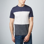 Nolan Long Curved Hem Tee // Navy (XL)