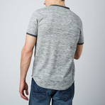 Sidney Curved Hem Ringer Tee // Asparagus (2XL)