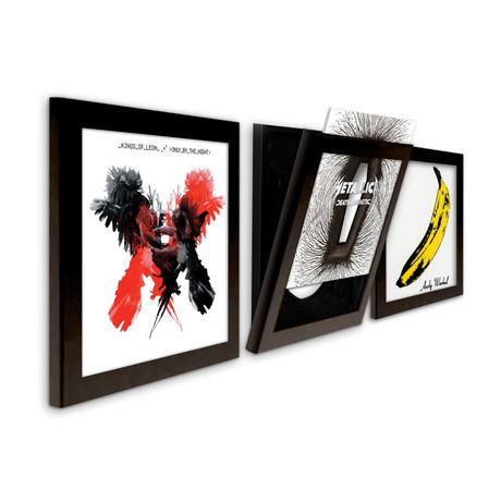 Record Frame // Triple Pack (Black)