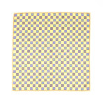 Boxed Floral Silk Hankie // Gold