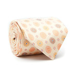 Floral Medallion // Golden Orange