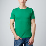 Combed Cotton Tee // Kelly Green (S)
