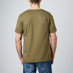 Combed Cotton Tee // Military (L)