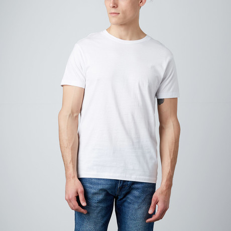Combed Cotton Tee // White (L)