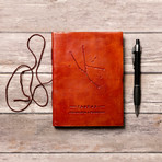 Handmade Leather Journal // Taurus