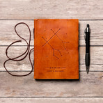 Handmade Leather Journal // Gemini
