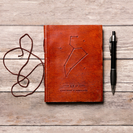 Handmade Leather Journal // Leo
