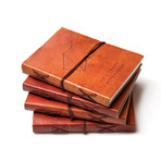 Handmade Leather Journal // Sagittarius
