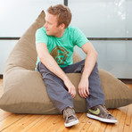 Pivot Bean Bag Chair (Charcoal)