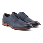 Landry Medallion Derby // Navy (US: 7)
