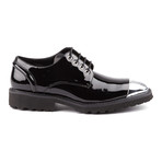 Jedi Patent Cap-Toe Lug Derby // Black (US: 8)