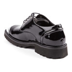 Jedi Patent Cap-Toe Lug Derby // Black (US: 8)