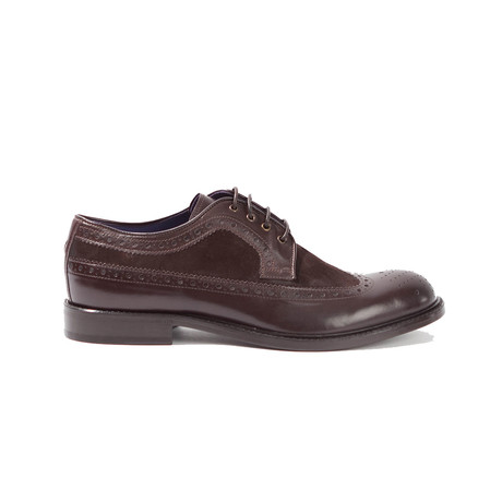 Kensington Wing-Tip Brogue Derby // Dark Brown (US: 7.5)