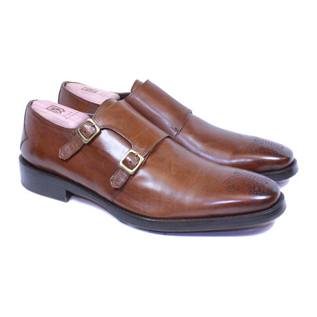 Mercer Double Monkstrap Oxford // Cognac (US: 7.5)