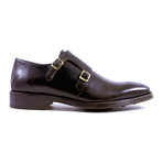 Mercer Double Monkstrap Oxford // Dark Brown (US: 9)