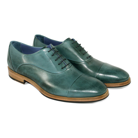 Odeon Cap-Toe Oxford // Viridian (US: 7.5)