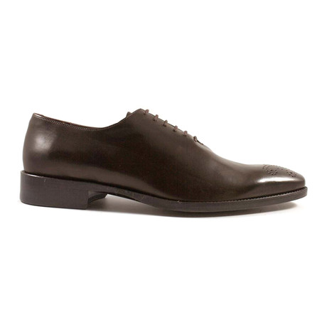 Windsor Medallion Wholecut Oxford // Dark Brown (US: 7.5)