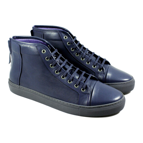 Gotham II High-Top Sneaker // Dark Royal (US: 7.5)