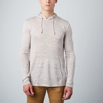 Marled Hoodie // Grey (M)