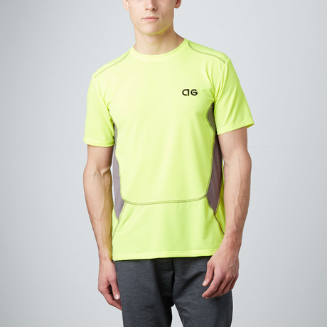 Short-Sleeve Compression Shirt // Green (XS)