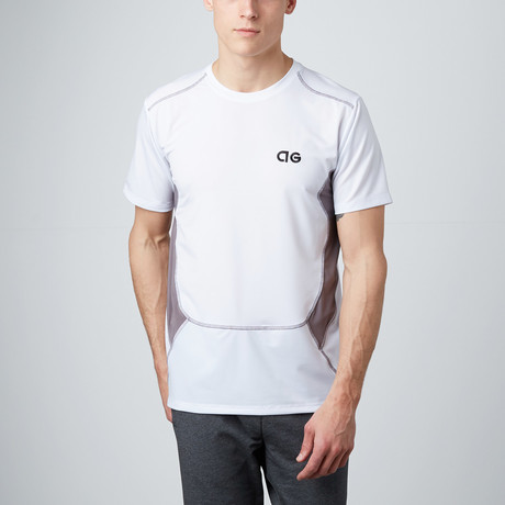 Short-Sleeve Compression Shirt // White (XS)
