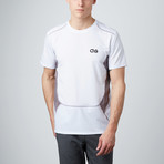 Short-Sleeve Compression Shirt // White (2XL)