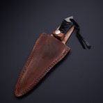 Throwing Knife (Black Leather)