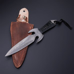 Throwing Knife (Black Leather)