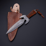 Throwing Knife (Black Leather)