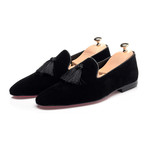 Tassel Smoking Slipper // Black (Euro: 44)