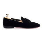 Tassel Smoking Slipper // Black (Euro: 44)