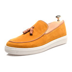 Tassel Piped Slipper Sneaker // Yellow (Euro: 41)