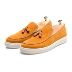 Tassel Piped Slipper Sneaker // Yellow (Euro: 42)