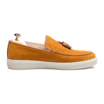 Tassel Piped Slipper Sneaker // Yellow (Euro: 42)