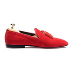 Tassel Smoking Slipper // Red (Euro: 44)