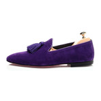 Tassel Smoking Slipper // Purple (Euro: 42)