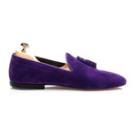 Tassel Smoking Slipper // Purple (Euro: 42)