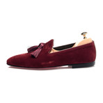 Tassel Smoking Slipper // Bordeaux (Euro: 45)