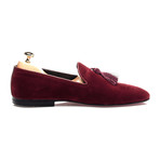 Tassel Smoking Slipper // Bordeaux (Euro: 45)