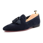 Tassel Smoking Slipper // Navy (Euro: 42)