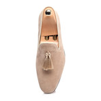 Tassel Smoking Slipper // Beige (Euro: 39)