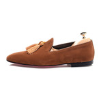 Tassel Smoking Slipper // Brown (Euro: 43)