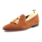 Tassel Smoking Slipper // Brown (Euro: 41)