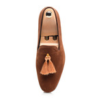 Tassel Smoking Slipper // Brown (Euro: 44)