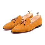 Tassel Stitched Smoking Slipper // Yellow (Euro: 41)