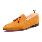 Tassel Stitched Smoking Slipper // Yellow (Euro: 40)