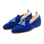 Tassel Smoking Slipper // Dark Blue (Euro: 44)