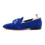 Tassel Smoking Slipper // Dark Blue (Euro: 43)