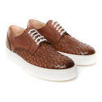 Plain Woven Sneaker // Brown (Euro: 42)