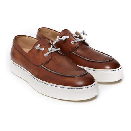 Boat Shoe Sneaker // Brown (Euro: 40)